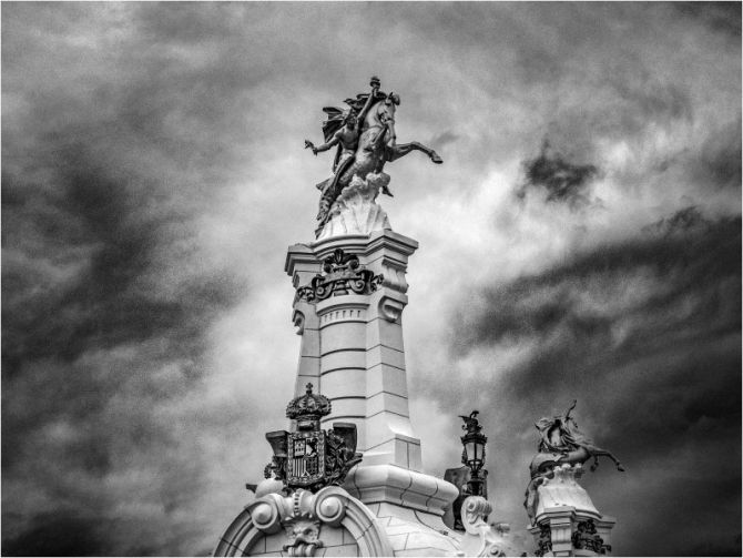 Cielo tormentoso: foto en Donostia-San Sebastián