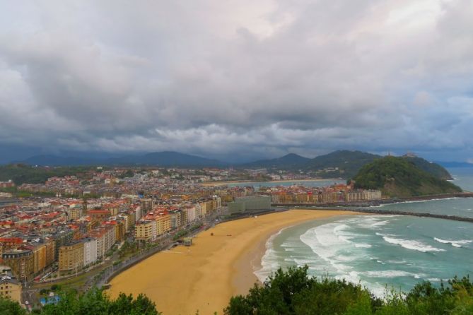 Donosti tropical: foto en Donostia-San Sebastián