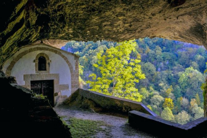 La ermita de Sandailli : foto en Oñati