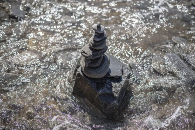 Escultura natural: foto en Zumaia