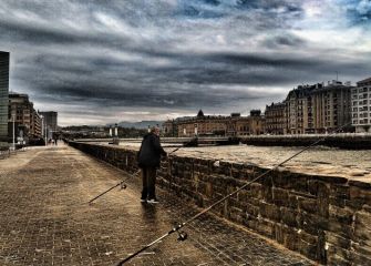 La espera del pescador.