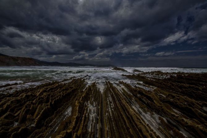 Flysch: foto en Zumaia