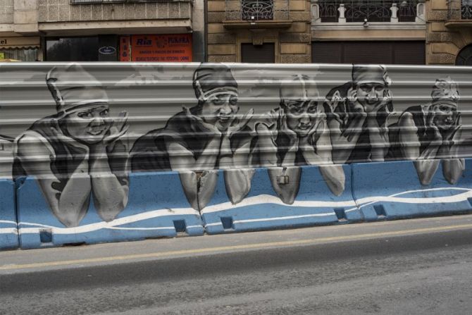 Grafiti Belle Epoque: foto en Donostia-San Sebastián