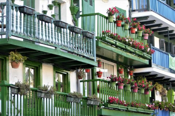 Hondarribi Balcones: foto en Hondarribia