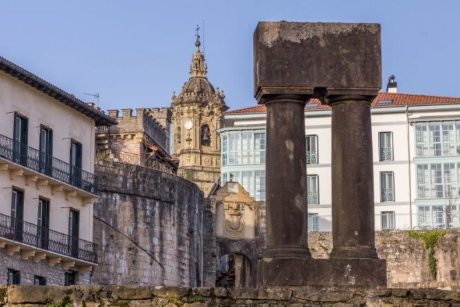 hondarribia monumental: foto en Hondarribia