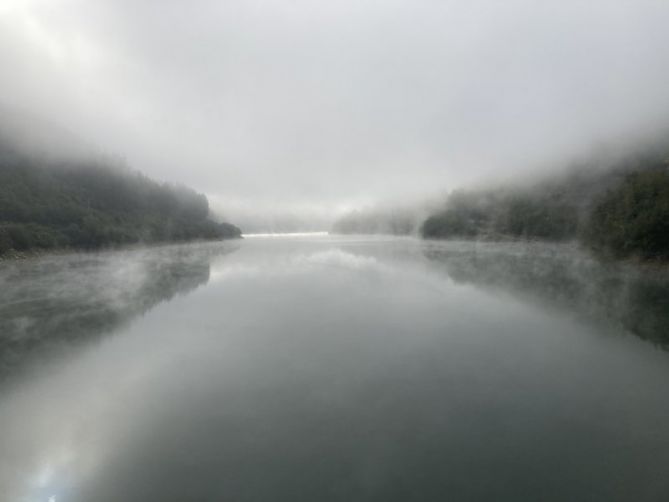 Ibiur entre niebla: foto en Baliarrain