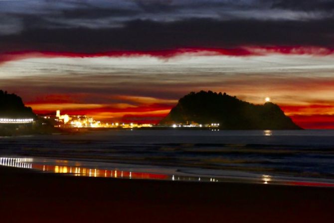 Ilunabarra !!: foto en Zarautz