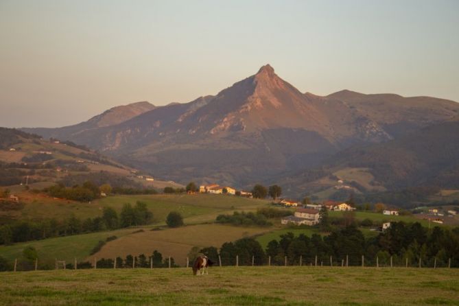 ilunabarra: foto en Lazkao