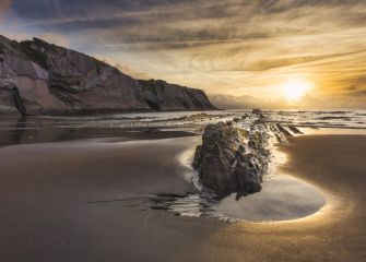 Ilunabarra Zumaiako Itzurun hondartan II