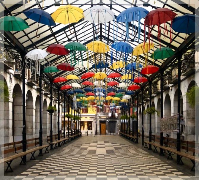 Lluvia de colores: foto en Tolosa