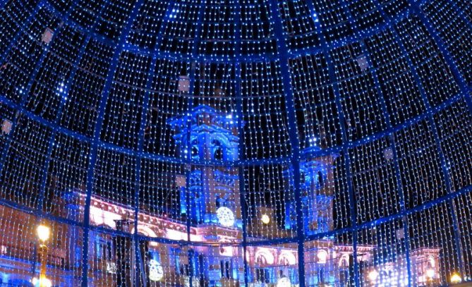 Luces magicas: foto en Donostia-San Sebastián