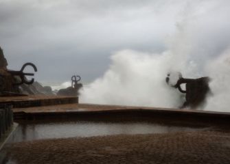 Mala mar en el Peine del Viento