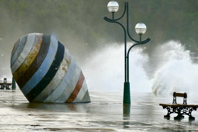 Mareas vivas : foto en Zarautz