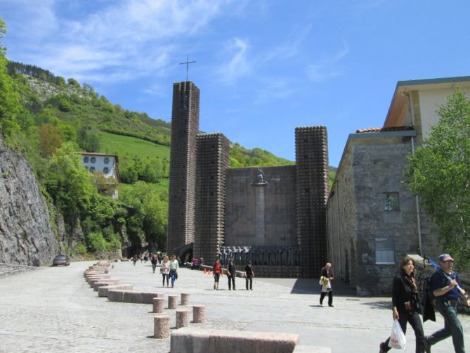 El Monasterio de Aranzazu: foto en Oñati