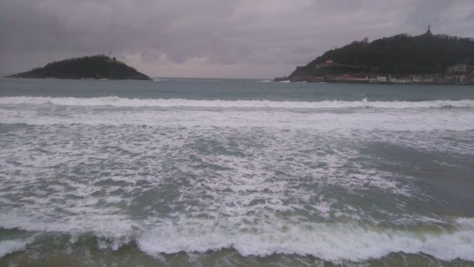 Oleaje : foto en Donostia-San Sebastián