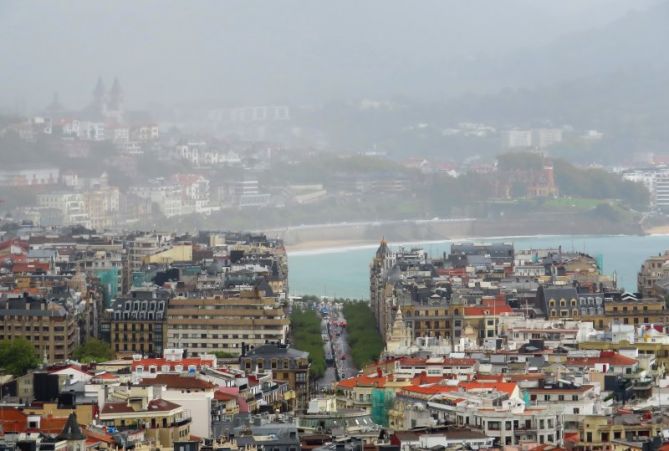 Otra postal: foto en Donostia-San Sebastián