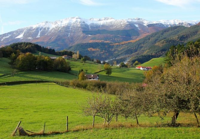 Paisaje  alpino: foto en Zegama