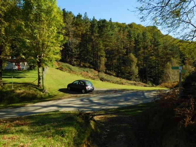 Paisaje de montaña en Aittola.: foto en Azkoitia