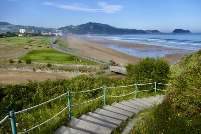 Paisaje de Zarautz  Otoño 2020 : foto en Zarautz