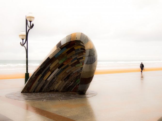 PASEANDO.: foto en Zarautz