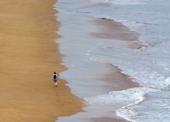 Paseando por la playa