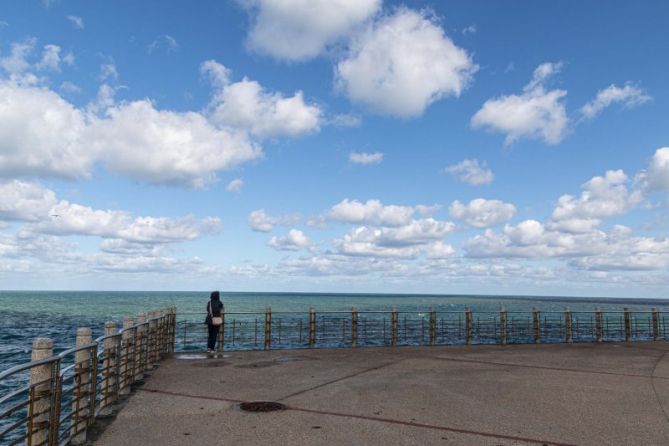 paseo nuevo: foto en Donostia-San Sebastián