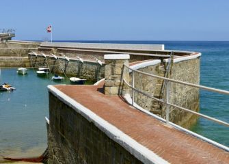 Pequeño puerto de Zarautz 