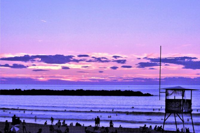 Playa de la Zurriola: foto en Donostia-San Sebastián