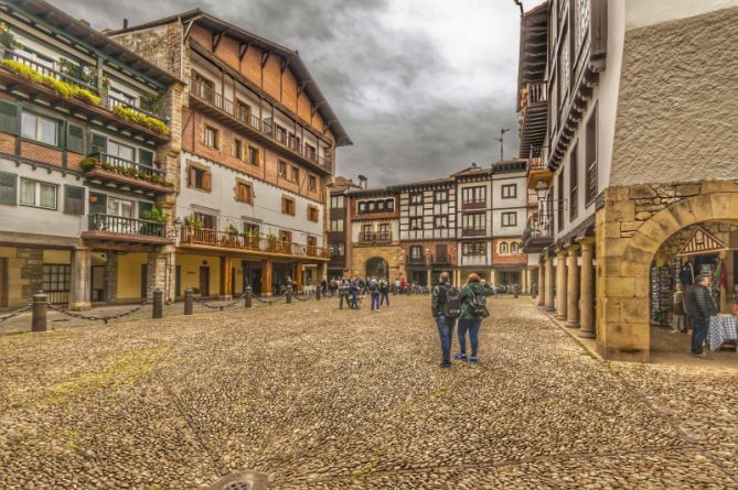 Plaza de Guipúzcoa (Hondarribia): foto en Hondarribia