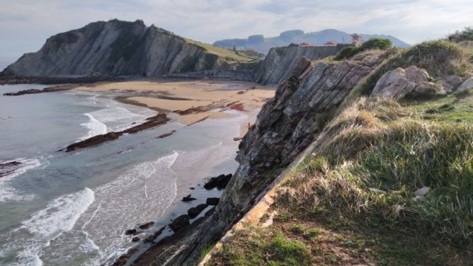 Remanso de agua: foto en Zumaia