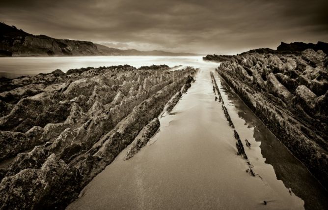 Rumbo a la luz: foto en Zumaia