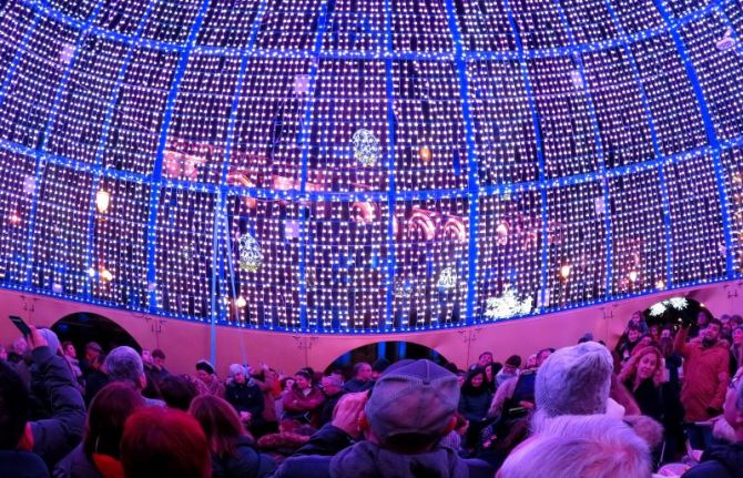 Somos navideños: foto en Donostia-San Sebastián