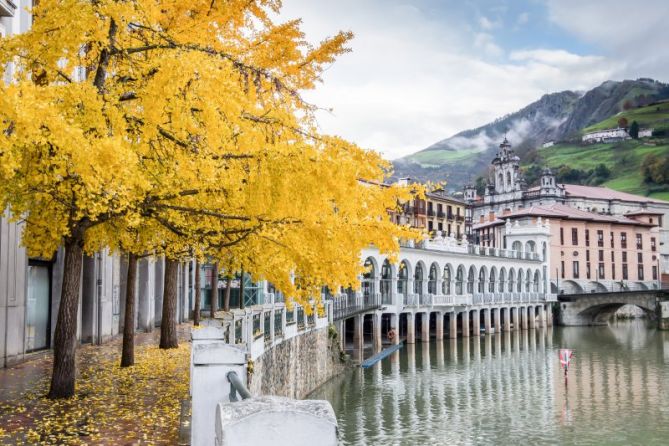 Tolosa en otoño: foto en Tolosa