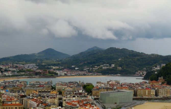 Tormenta donostiarra: foto en Donostia-San Sebastián