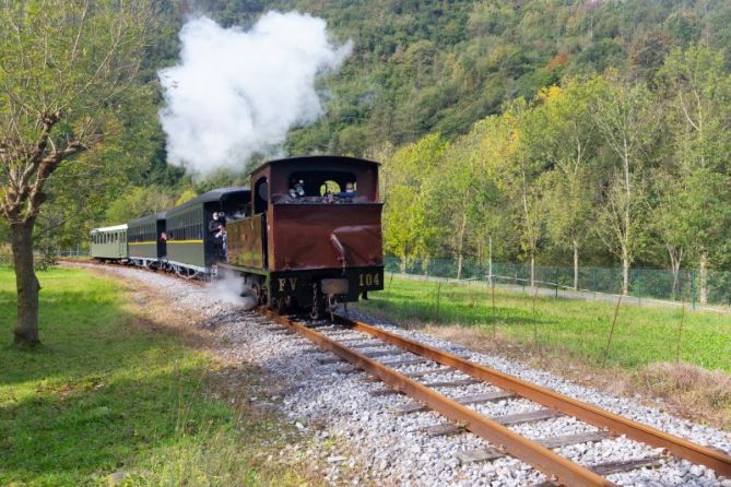 Tren: foto en Azpeitia