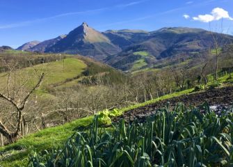 Txindoki vista desde Lazkaomendi 