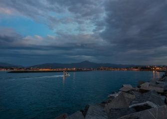 Txingudi a dos luces