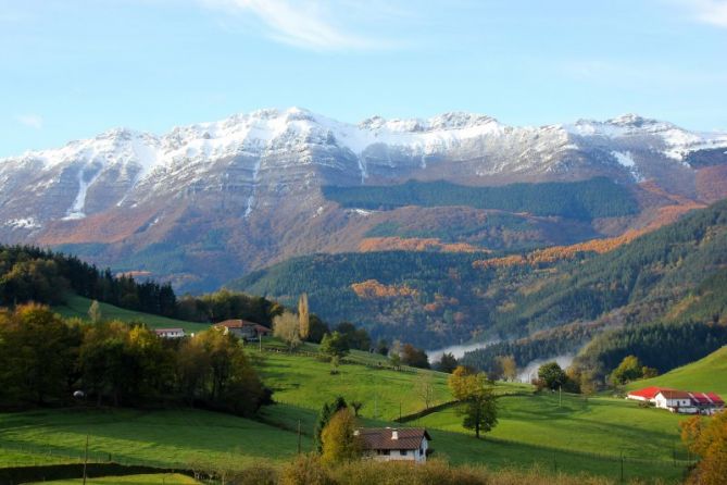 Valle escondido: foto en Zegama