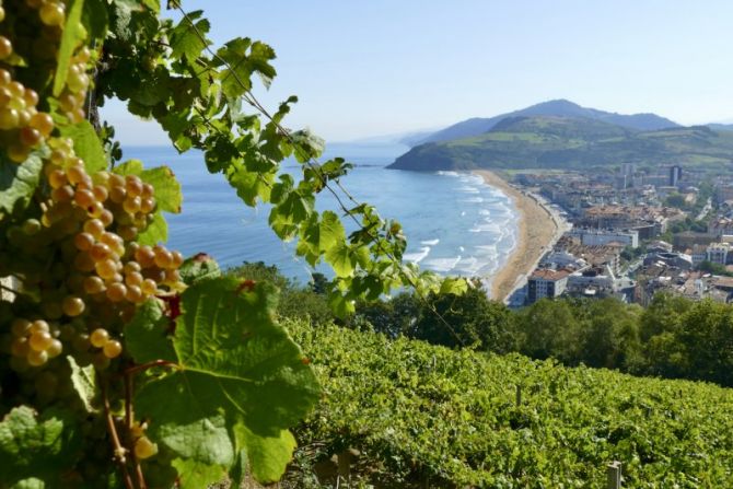 Vista de Zarautz : foto en Zarautz