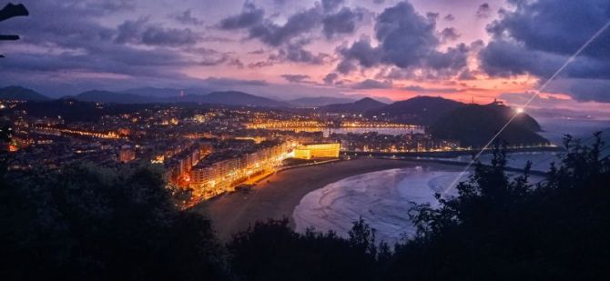 Atardecer Donosti: foto en Donostia-San Sebastián