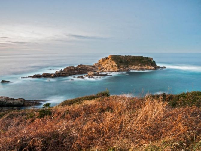 isla de AMUIT: foto en Hondarribia