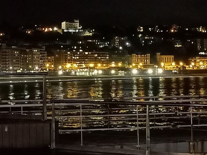 Noche de otoño: foto en Donostia-San Sebastián