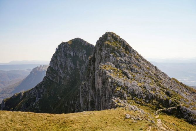 Aitzgorri 1528m: foto en Zegama