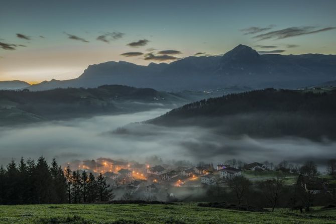 Amacecer en Baliarrain: foto en Baliarrain