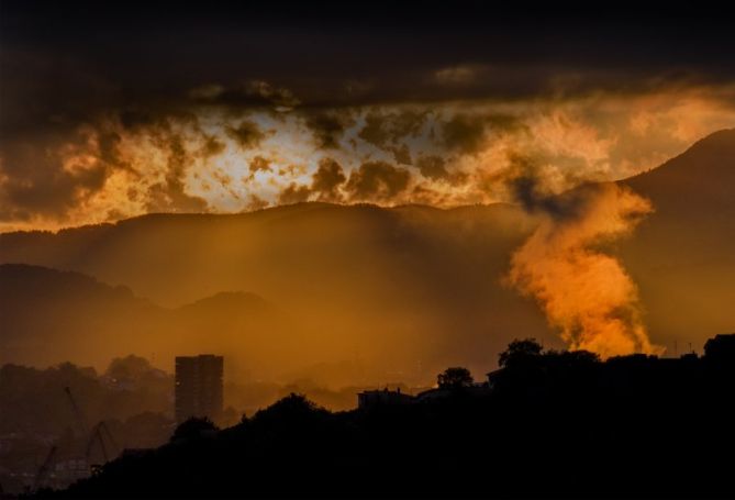 Amanece: foto en Donostia-San Sebastián