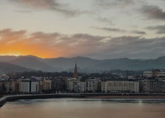 Amanecer en la bahía 