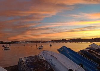 Amanecer en Hondarribia