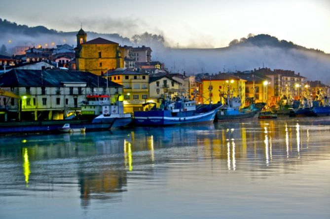 Amanecer en Orio : foto en Orio