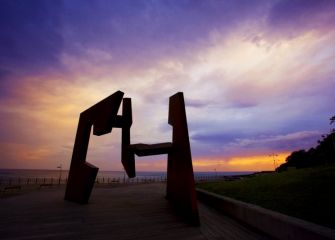 Amanecer en el Paseo Nuevo 