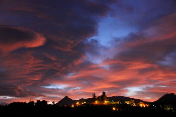 Amaneciendo: foto en Olaberria